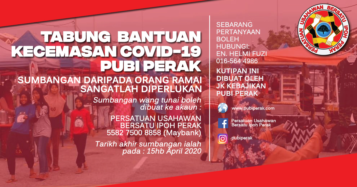 Tabung Bantuan Kecemasan Covid 19 Pubi Perak