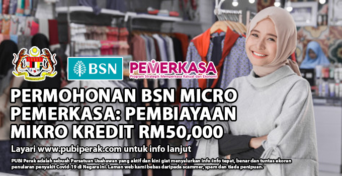 Permohonan Bsn Micro Pemerkasa Pembiayaan Mikro Kredit Rm50 000 Info